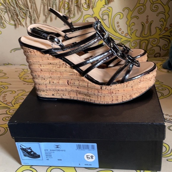 Chanel Cork Wedge - Picture 2 of 5